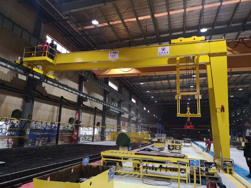 住友建機半門吊施工現場